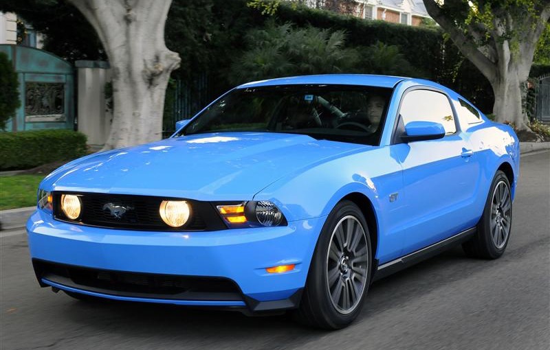 2010 Ford Mustang GT Grabber Blue
